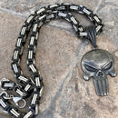 Sanity Jewelry Necklace "Sanity's Combo" - Skull Galvanized Pendant & Necklace (466)