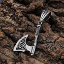 Sanity Jewelry Necklace "Sanity's Combo" - Viking Battle Axe Pendant & Necklace (740)