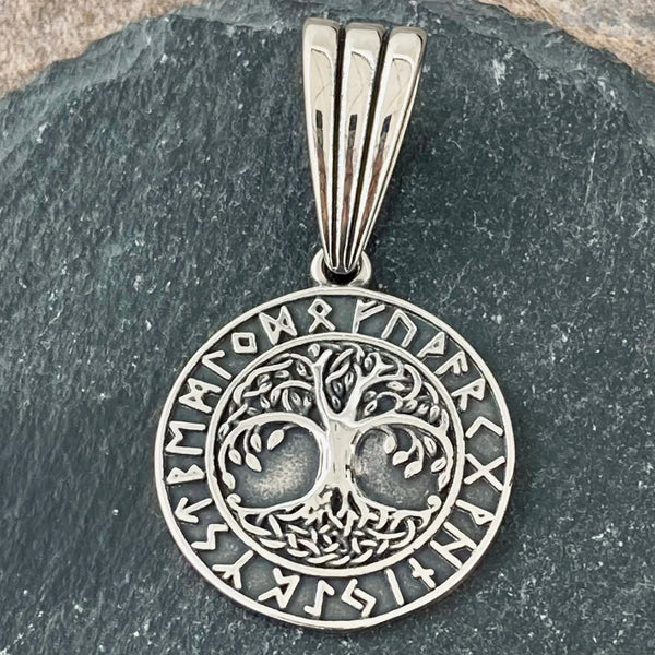 Sanity Jewelry Necklace "Sanity's Combo" - Viking - Tree of Life - Yggdrasil Pendant & Necklace (792)