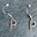 SANITY JEWELRY® P Ladie's Letter Earrings