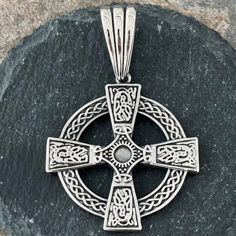 Sanity Jewelry Pendant "Sanity's Combo" - Viking - Celtic Cross (796) & Chain