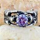 Sanity Jewelry Ring 5 Ladies Ring - 06 June Birthday - Smokey Quartz - Size 4-12 - R112