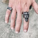 Skull King - Size 10-17 - R100 Ring Biker Jewelry Skull Jewelry Sanity Jewelry Stainless Steel jewelry