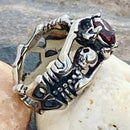 Sanity Jewelry Ring Ladies Ring - 01 January Birthday - Garnet - Size 4-11 - R107