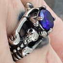 Sanity Jewelry Ring Ladies Ring - 02 February Birthday - Amethyst - Size 4-11 - R108