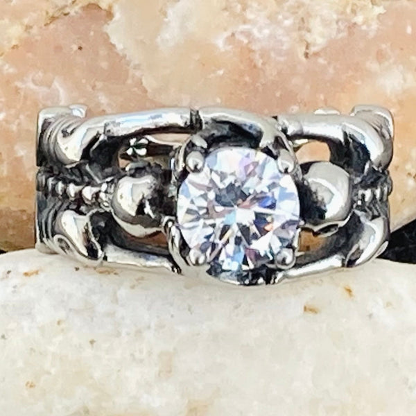 Sanity Jewelry Ring Ladies Ring - 04 April Birthday - Diamond - Size 4-11 - R110