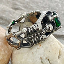 Sanity Jewelry Ring Ladies Ring - 05 May Birthday - Emerald - Size 4-11 - R111
