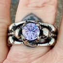 Sanity Jewelry Ring Ladies Ring - 06 June Birthday - Smokey Quartz - Size 4-12 - R112