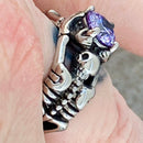 Sanity Jewelry Ring Ladies Ring - 06 June Birthday - Smokey Quartz - Size 4-12 - R112