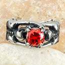 Sanity Jewelry Ring Ladies Ring - 07 July Birthday - Ruby - Size 4-11 - R113