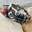 Sanity Jewelry Ring Ladies Ring - 07 July Birthday - Ruby - Size 4-11 - R113