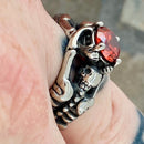 Sanity Jewelry Ring Ladies Ring - 07 July Birthday - Ruby - Size 4-11 - R113