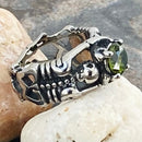 Sanity Jewelry Ring Ladies Ring - 08 August Birthday - Peridot - Size 4-11 - R114