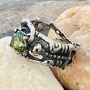 Sanity Jewelry Ring Ladies Ring - 08 August Birthday - Peridot - Size 4-11 - R114