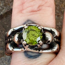 Sanity Jewelry Ring Ladies Ring - 08 August Birthday - Peridot - Size 4-11 - R114