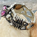 Sanity Jewelry Ring Ladies Ring - 10 October Birthday - Pink Tourmaline - Size 4-11 - R116