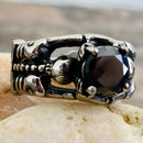 Sanity Jewelry Ring Ladies Ring - Black Ring - Size 4-12 - R119