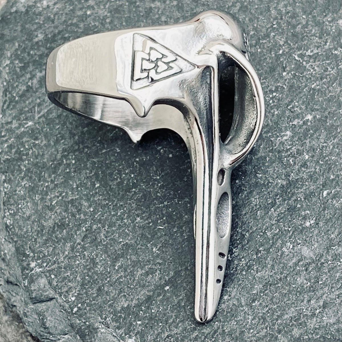 Viking Raven Skull W/ Compass - SLC92 CLEARANCE