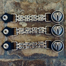 SANITY JEWELRY® Sanity's Vest Extenders - Ladies - Bling Angel Heart Wings - V08