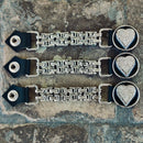 SANITY JEWELRY® Sanity's Vest Extenders - Ladies - Crystal Heart - V03