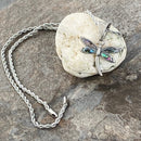 Sanity Jewelry Sea Shell - Mini Dragonfly Pendant & Classic Rope Necklace - SK2540M