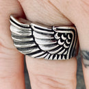 Sanity Jewelry Skull Ring Angel Seraphim Ring - Sizes 7-15 - R161