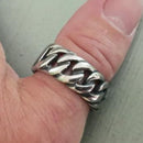 Bagger Classic Ring - Sizes 5-20 - R04 Skull Ring Biker Jewelry Skull Jewelry Sanity Jewelry Stainless Steel jewelry