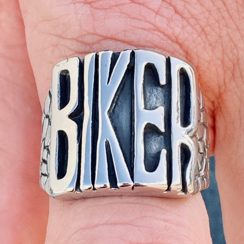 Sanity Jewelry Skull Ring Biker Ring - Sizes 8-16 - R182