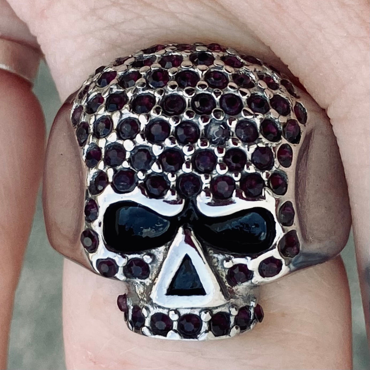 【BLACKPURPLE】25SS★ Void Ring Bracelet Knight vessel Ring Custom Ring-TO ORDER • Stones&Fire