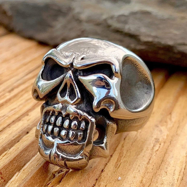 Bone Crusher Collection - Breaking Bad - Sizes 9-16 - R10 Ring Biker Jewelry Skull Jewelry Sanity Jewelry Stainless Steel jewelry