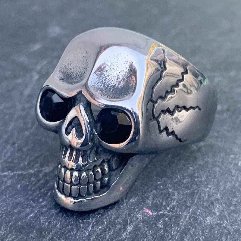 Jolly Roger Mens Skull Rings - Forever Metals