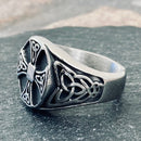 Sanity Jewelry Skull Ring Cross Ring - Celtic Cross - Sizes 7-17 - R85
