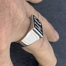 MC Ring - Sizes 7-20 - R45 Skull Ring Biker Jewelry Skull Jewelry Sanity Jewelry Stainless Steel jewelry