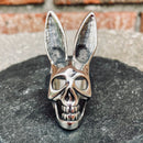 Sanity Jewelry Skull Ring Playboy Bunny - Sizes 5-13 - R156