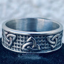 Sanity Jewelry Skull Ring Sanity's Band Collection - VikingTriknot Ring - Sizes 6-16 - R213