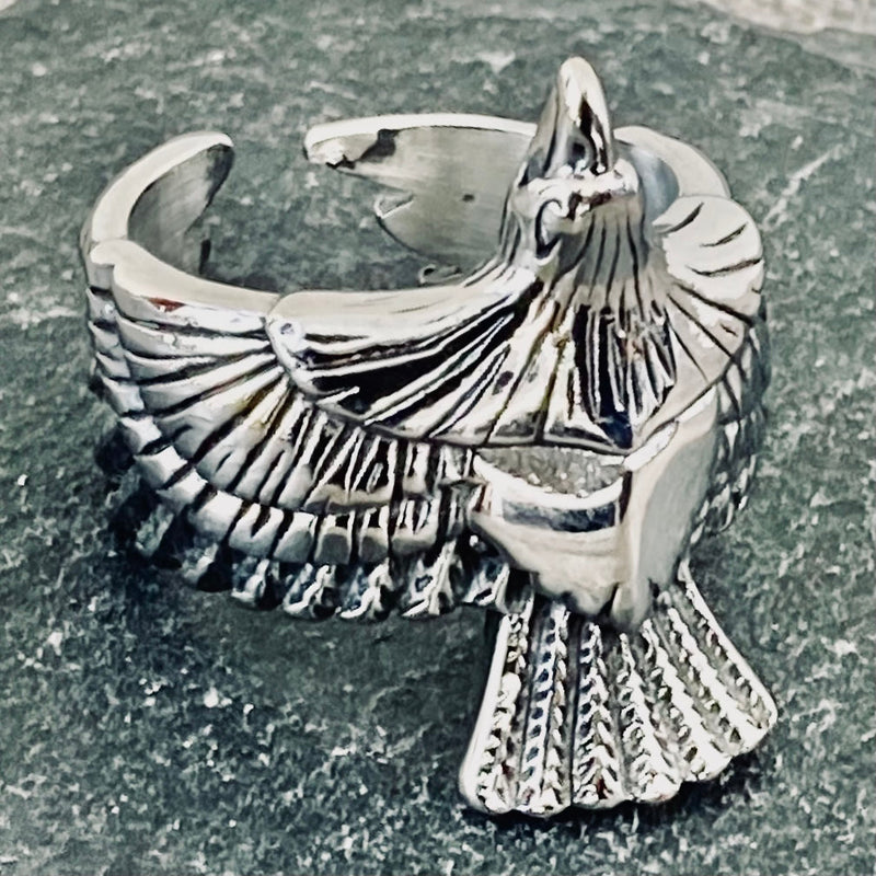 Sanity Jewelry Skull Ring Viking Valr Ring - Large - Sizes 5-13 - R128