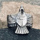 Sanity Jewelry Skull Ring Viking Valr Ring - Large - Sizes 5-13 - R128