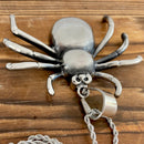 Sanity Jewelry Spider - Large Pendant & Rope Necklace or Omega - PEN816