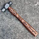 Sanity Jewelry Steel SS Ball Peen - Edition 2 - The Wooden Handle - We The People - Damascus - 13 inch - HAM06