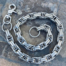 Sanity Jewelry Wallet Chain Wallet Chain - Polished Stainless - Daytona Beach CVO 1 inch wide