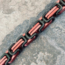 Sanity Jewelry Wallet Chain Wallet Chain - Red & Black - Daytona Beach Heritage 1/2 inch wide